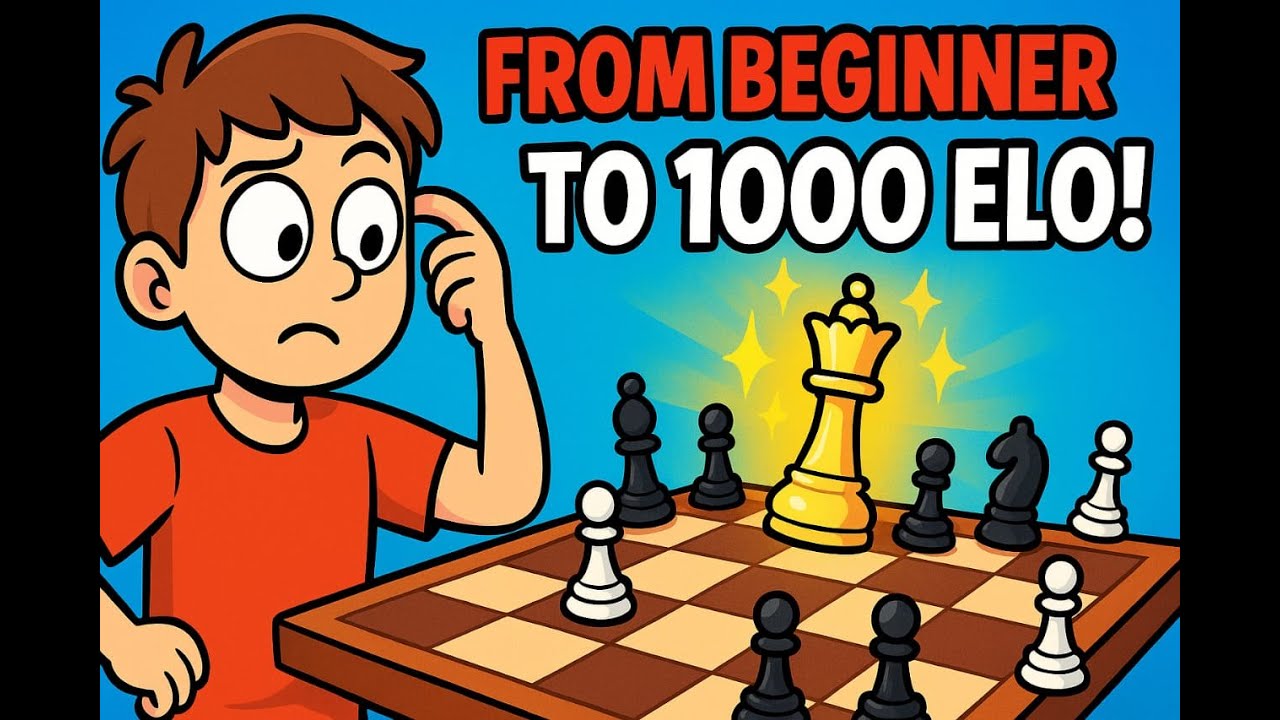 Climbing to 1000 Elo in Chess 🎯 | Beginner’s Live Grind | Day 05 - YouTube