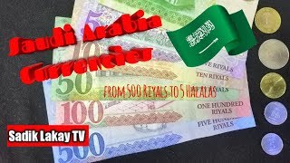 Saudi Arabia Money from 1 sar to 500 sar