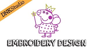 PEPPA PIG Machine Embroidery Design screenshot 5