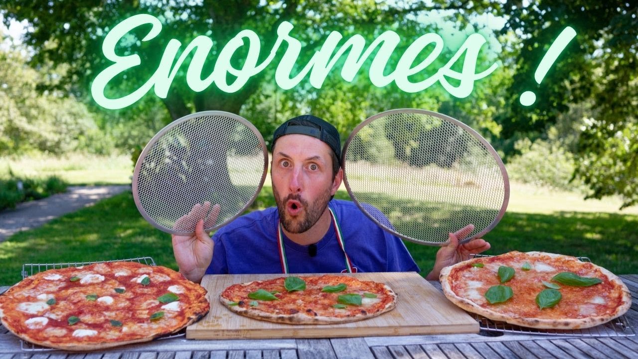 L'ASTUCE INFAILLIBLE pour des pizzas géantes parfaites à la maison !