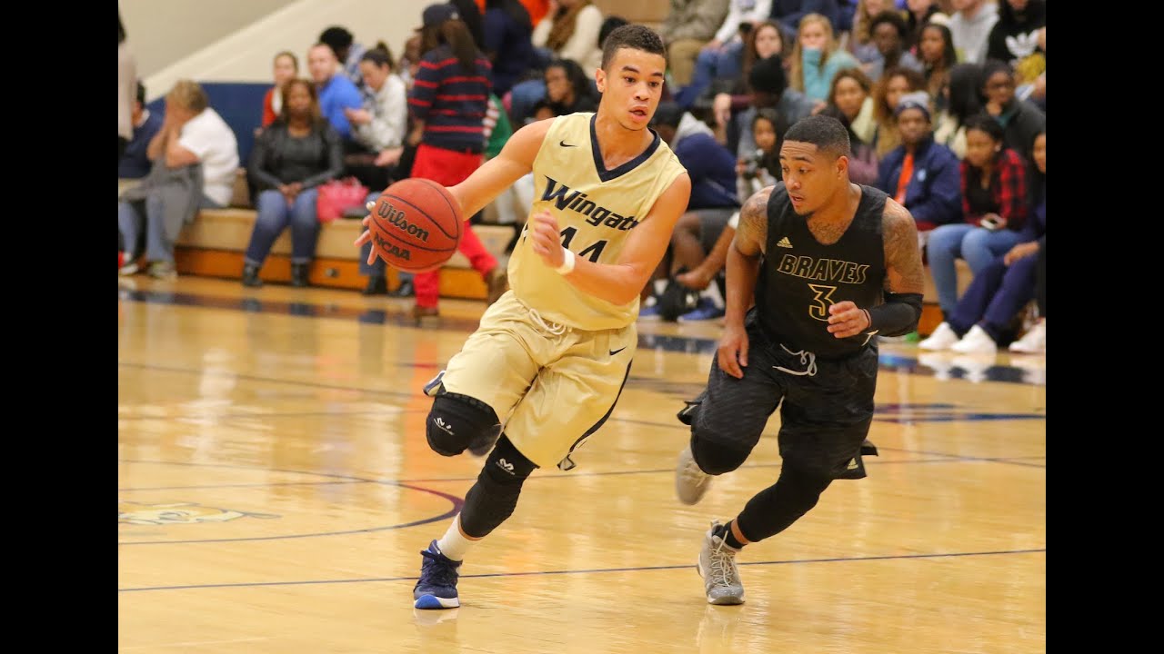 NCAA Division II Men's Basketball Wingate Bulldogs vs Augusta Jaguars