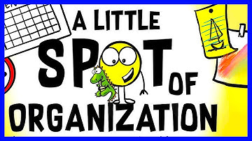 📖 🗄️ A Little Spot of Organization By Diane Alber READ ALOUD