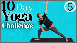 10 Day Yoga Challenge for Beginners | DAY 5 | Yoga with Rachel