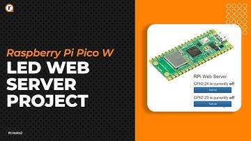 New Raspberry pi PICO W Led Server Project | PICO with Wi-Fi