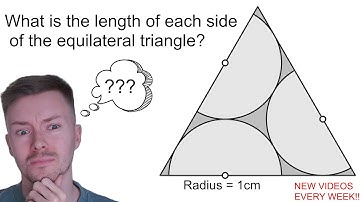 WHAT IS THE SIDE LENGTH OF THIS TRIANGLE?