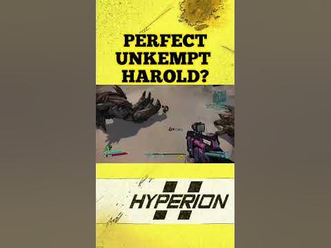 Perfect Unkempt Harold? #Borderlands2 #Shorts #Bl2 #DPUH #Short #