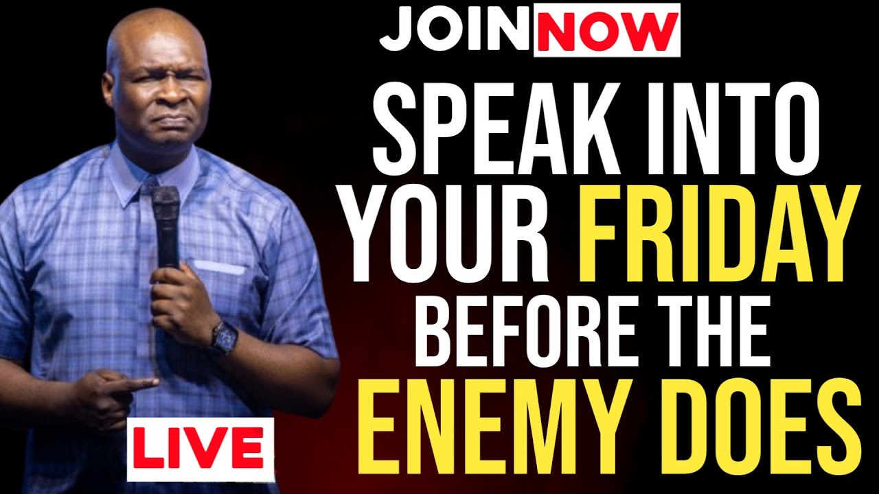 [Friday 16th January,2026] SPEAK INTO YOUR FRIDAY BEFORE THE ENEMY DOES - Apostle Joshua Selman