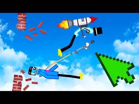 We Use Multiplayer, Harpoons, and Jetpacks to Create Chaos in People Playground!