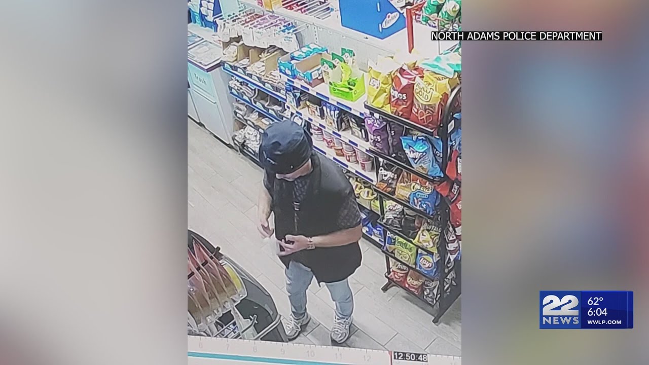 Police searching for attempted card skimmer suspect - YouTube