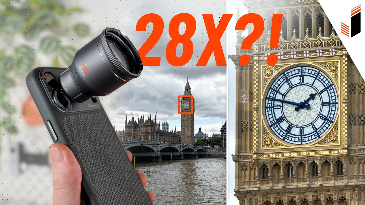 I Took the iPhone Camera to 28x Zoom… | ShiftCam X.Series SuperZoom