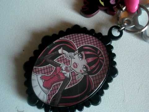 Monster High Freaky Ring and Mirrorr Review - YouTube