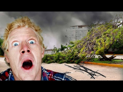 DURING & AFTER HURRICANE DELTA IN CANCUN, MEXICO