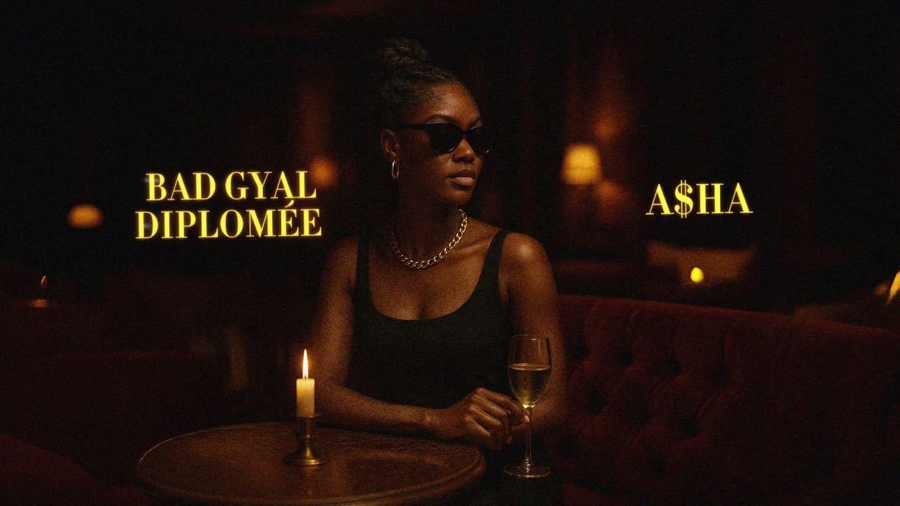 Bad gyal Diplomée - A$HA (Official Audio)