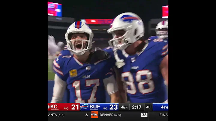 Josh Allen rushes for a 26-yard touchdown vs. Kansas City Chiefs