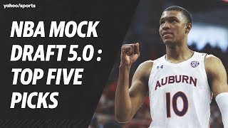 NBA Mock Draft 5.0 - Jabari Smith's big jump | Top Five Picks