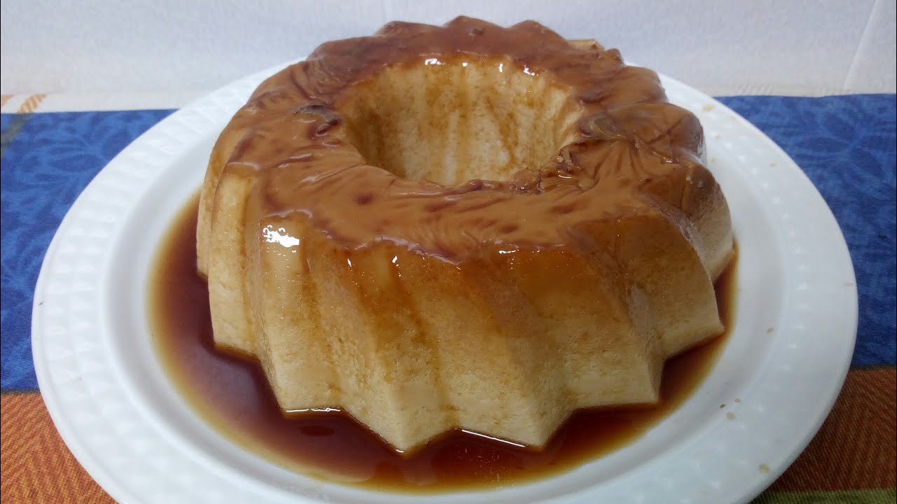 Flan de Turrón sin huevo en Monsieur Cuisine YouTube Flan de Turrón sin huevo en Monsieur Cuisine YouTube