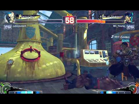 Ultra Street Fighter IV battle: Sagat vs M. Bison