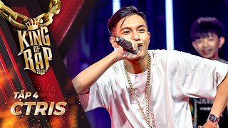 CTRIS rap về sự kỳ thị vì bản thân kì dị, mặc kệ những ánh nhìn xung quanh | KING OF RAP - Tập 4