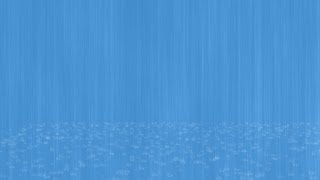 Rain With Splashes - Blue Screen Effect