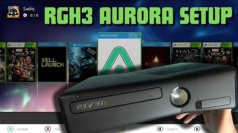 Setting up Aurora on a RGH3 XBOX 360
