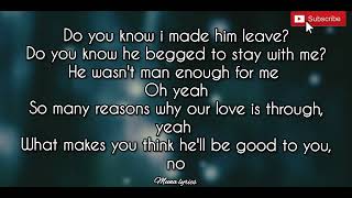 Toni Braxton - He Wasn't Man Enough (lyrics)