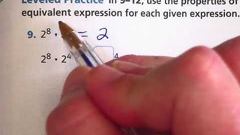 1.6 Properties of Integer Exponents!