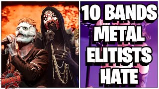 10 Bands Metal Elitists HATE (Part 2) ft. Slipknot, Sleep Token, Poppy, more