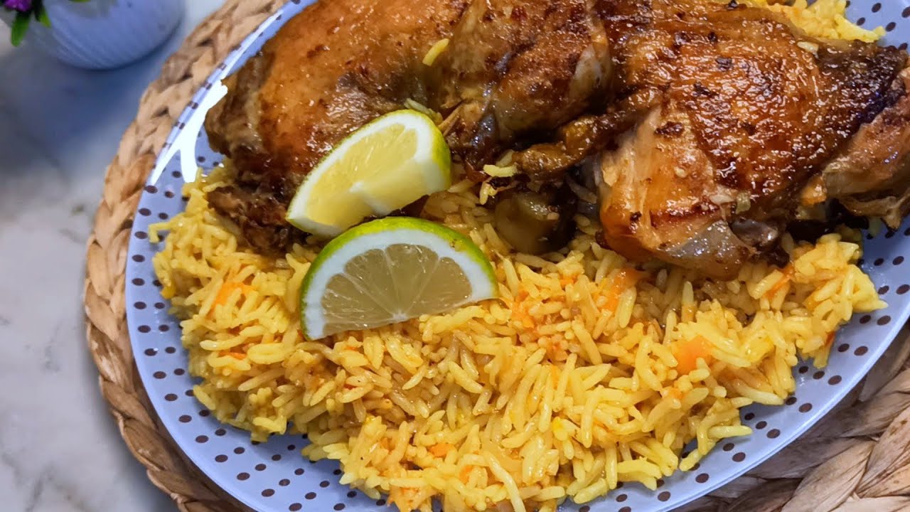 حذفي جميع وصفات الارز في الفرن👍👌 مذاق مميز فوق الوصف  مجمر وطايب حبة على حبة ماتندوش عليه