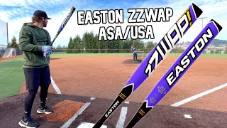 Hitting with the Easton ZZWAP | ASA/USA Slowpitch Softball Bat Review