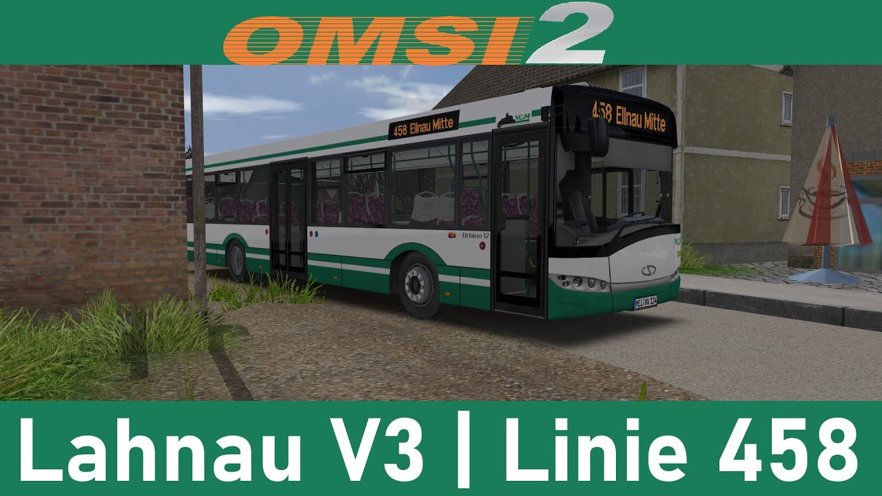 OMSI 2 - Lahnau V3, Linie 458 mit einem Solaris Urbino 12 III Ü - #17