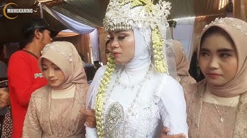 pengantin cantik semata wayang di kampung citanu garut | suasana pernikahan adat sunda