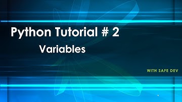 Python Tutorial Episode # 2 | Variables, Comments, Print