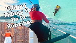 Unique Things To Do in Zanzibar: Vlog