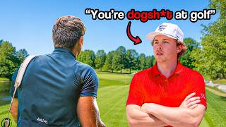 We Challenged an ARROGANT Club Pro to a Match...