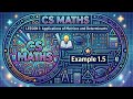 12th std maths example 1.5 Lesson1 Application of matrices and determinants (TN Syllabus)