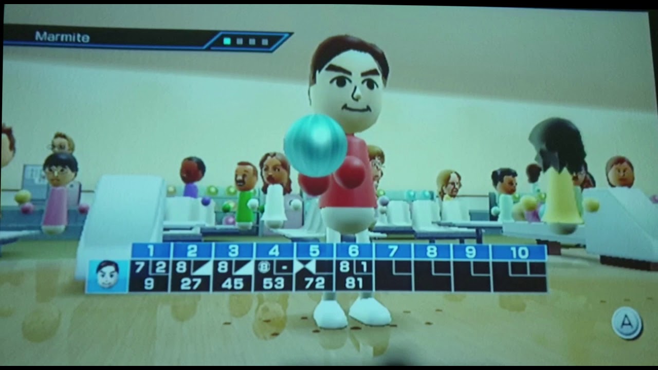 Awesome Game of Bowling on the Nintendo Wii YouTube