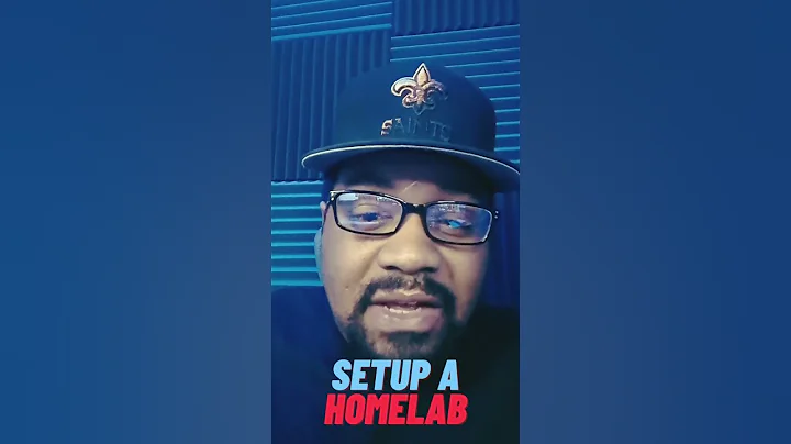 Setup a Homelab to learn and improve your Tech skills.