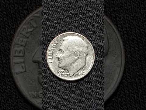 1980 Roosevelt Dime, Upper Lip u0026 Mint Mark Error