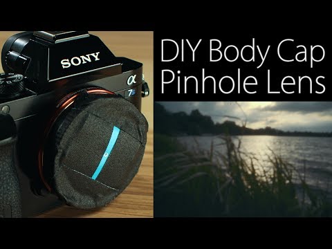 How to make a Body Cap Pinhole Lens for your Digital Camera