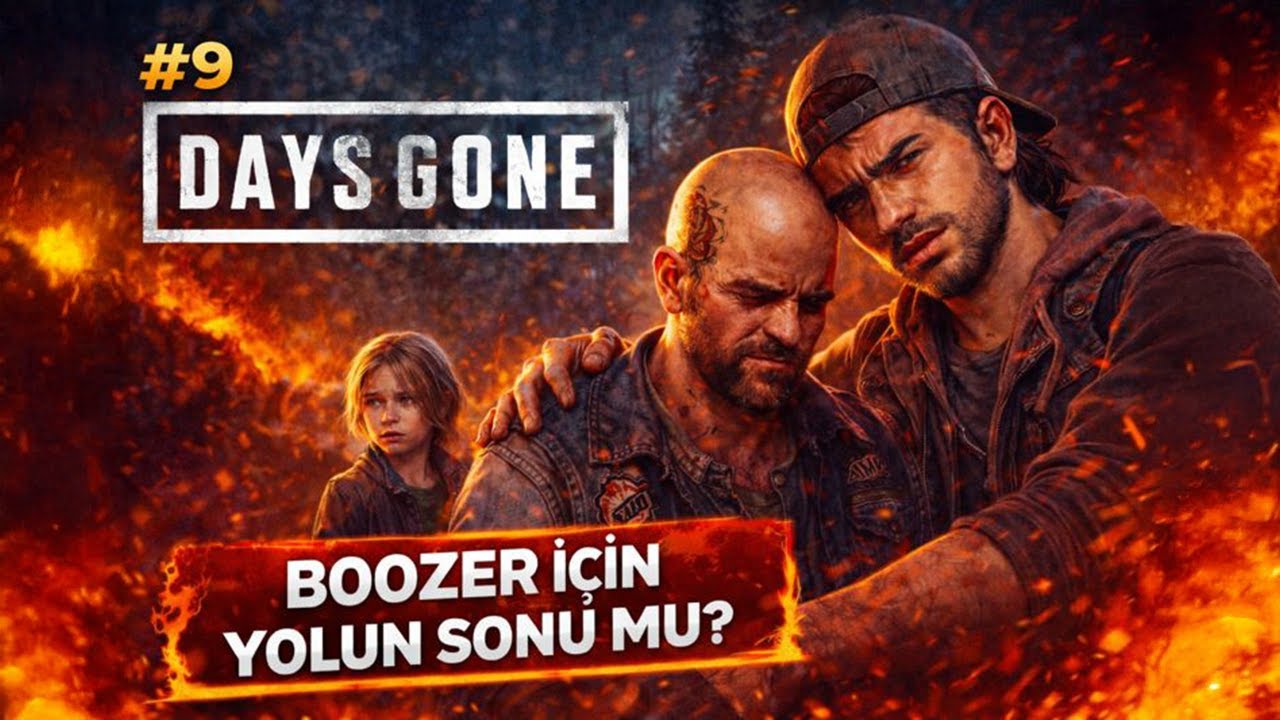 O BRİAN NEYİN PEŞİNDE!?  / Days Gone Bölüm 9