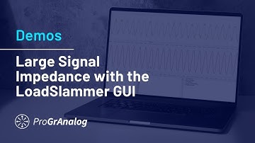 Large Signal Impedance with the LoadSlammer GUI