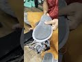 ✂️👞 Shoe Artisan Cutting Insole Socks with Scissors | Perfect Handwork 🔥 #sewing