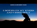 "I Bowed On My Knees And Cried Holy" Michael English cover, Southern Gospel