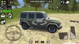 #لعبة سيارة رباعية الدفع   Army Jeep 4x4 Driving Forest Map screenshot 5