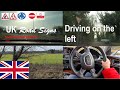 PART 2 Driving in UK, learning how to drive on the left