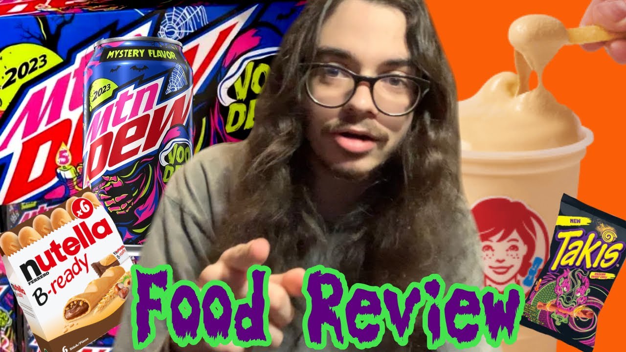 FALL 2023 FOOD REVIEW (MTN DEW VOODEW, PUMPKIN SPICE FROSTY, DRAGON