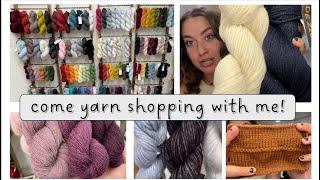 come yarn shopping with me! | yarn haul, Jimmy Beans Wool, Yarn Refuge