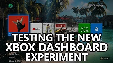 Testing the New Xbox Dashboard Experiment - Xbox Insider October 2019 (Group B)