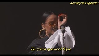 Rihanna - Stay Live at Global Citizen Festival (TRADUÇÃO) Resimi