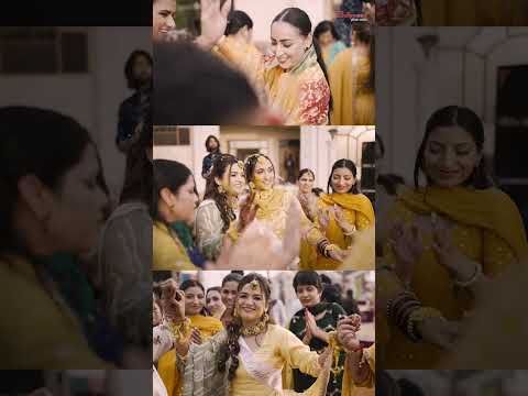 Gurman & Param  #vatan #haldi # #bestpunjabiwedding #indianweddingshoot #weddingparty